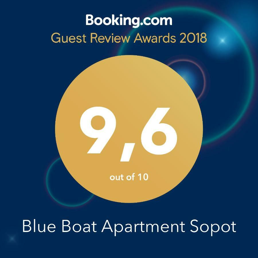 Blue Boat Apartment Sopot Esterno foto